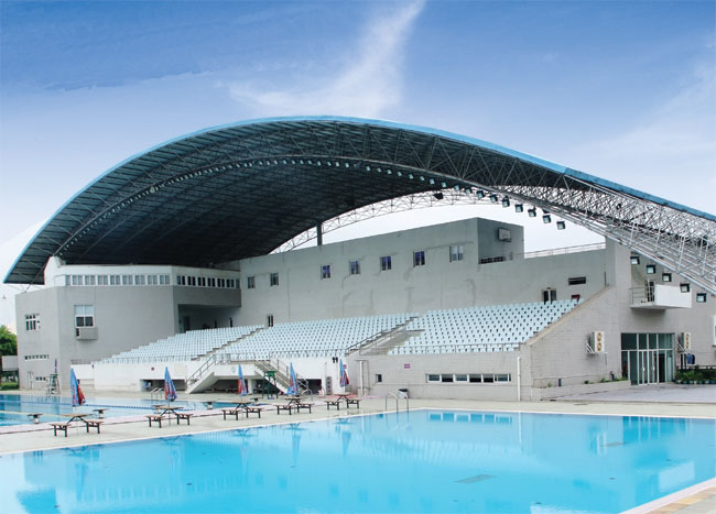 侯马游泳馆网架