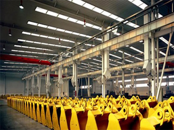 侯马徐工集团挖掘机装配车间